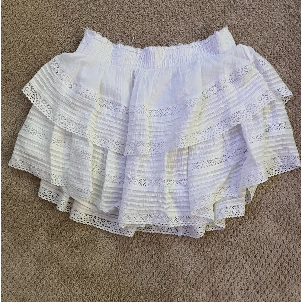 aerie rock n ruffle skirt